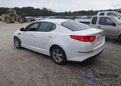 2014 Kia Optima Lx z USA, uszkodzony, nr VIN 5XXGM4A72EG295145